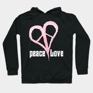 Peace and love Hoodie